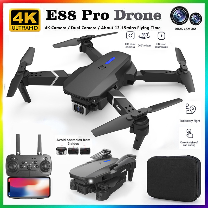 Rc Hobby Grade Helicopter - Nouveau Drone RC Professionnel E88 2026
