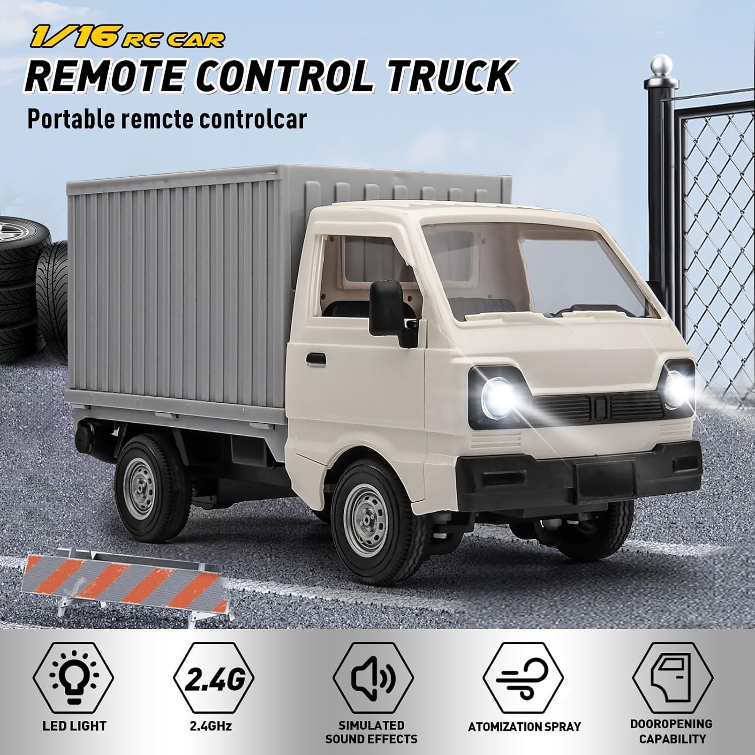 Rc Hobby Workbench - Camion RC KF21 1:16 2.4GHZ, voiture
