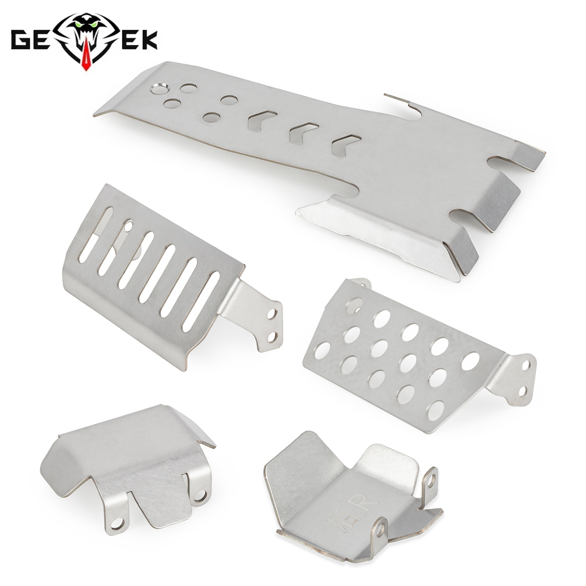 Rc Hobby Crawler - Protection d'essieu en acier inoxydable, plaque