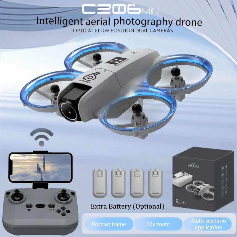 Rc Hobby Grade Helicopter - CZ06 Mini Drone quadrirotor RC -