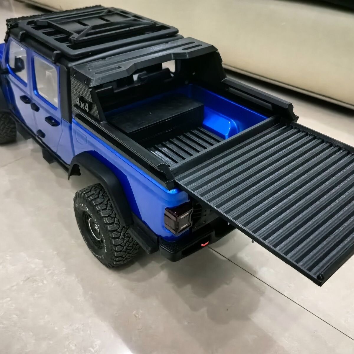 Rc Hobby Crawler - Plateau de chargement modulaire rétractable pour