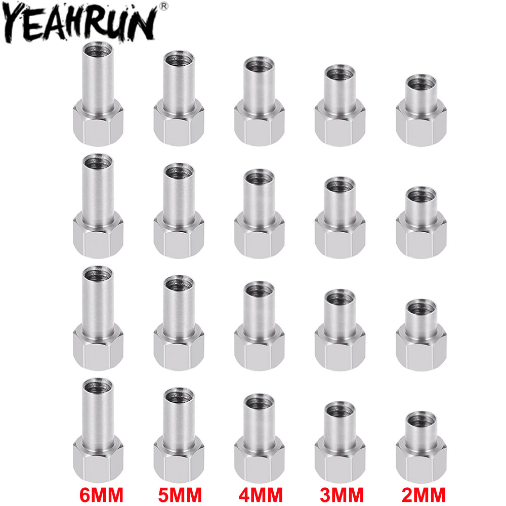 Wheel Hex Adapter - YEAHRUN-Adaptateur d'extension Kg de roue hexagonale,