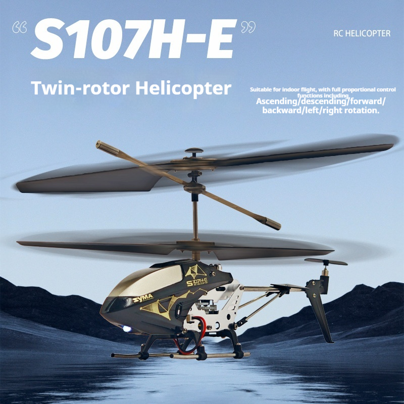 Rc Hobby Grade Helicopter - Hélicoptère RC Syma S107H E 3.5