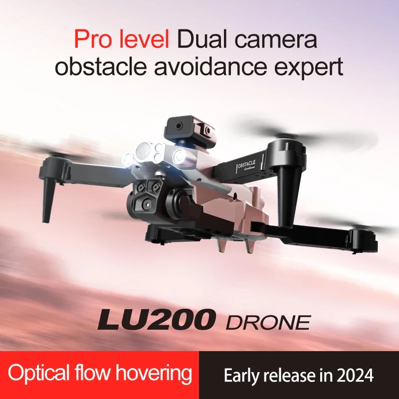 Rc Hobby China - Drone GPS LU200 8K, Triple caméra