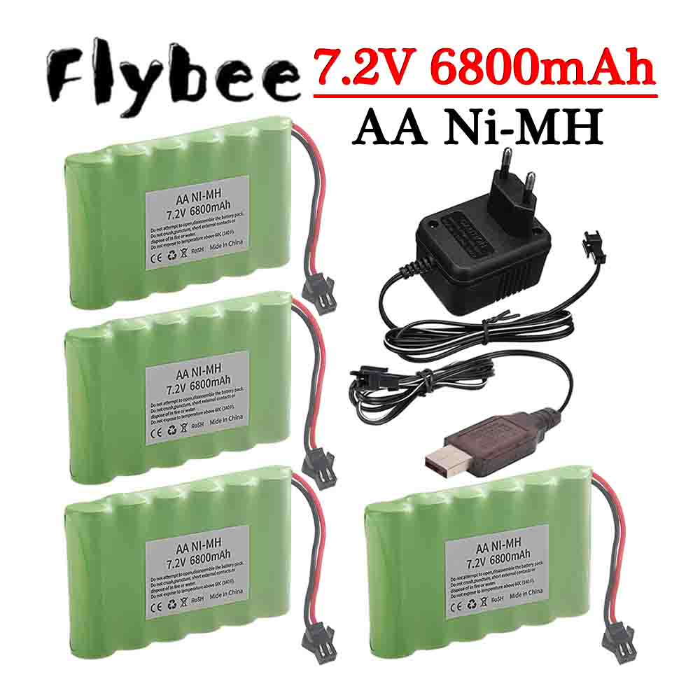 Rc Hobbyking - Batterie Ni-MH 7.2V 6800mAh SM Plug