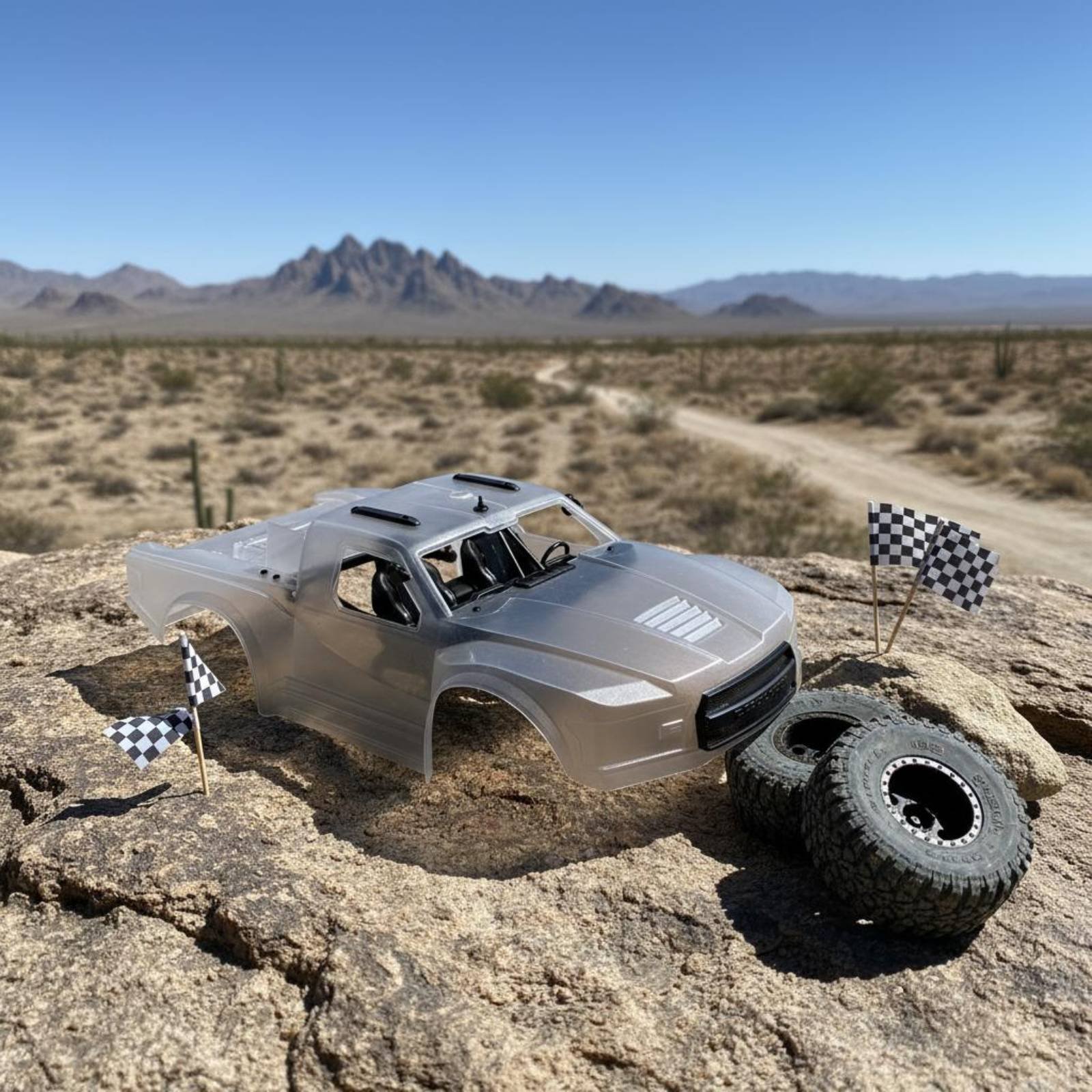 Body Shell Rc - Carrosserie de camion RC 1:10 facile