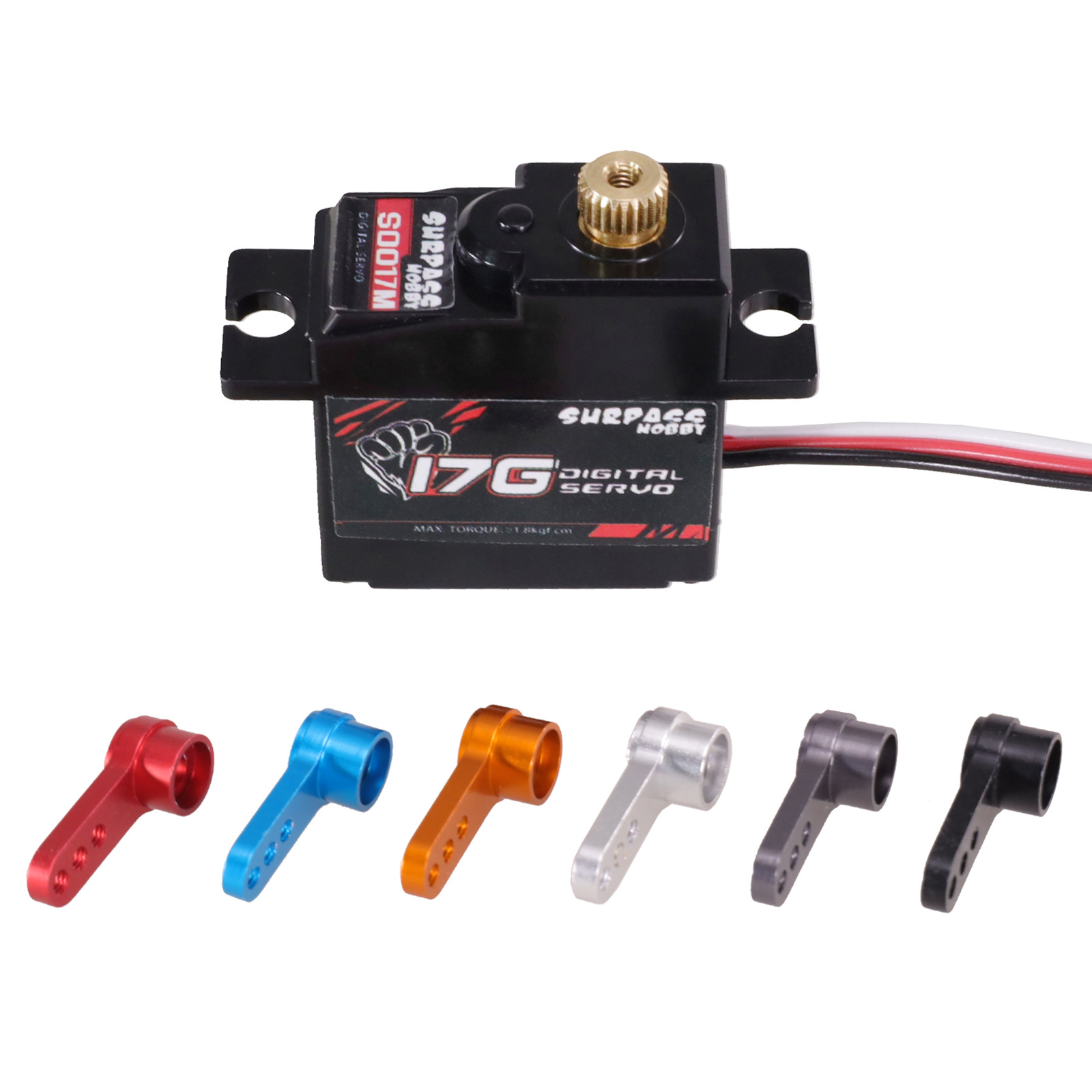 Rc Hobbyking - Servomoteur numérique SURPASS Hobby S0017M 17g