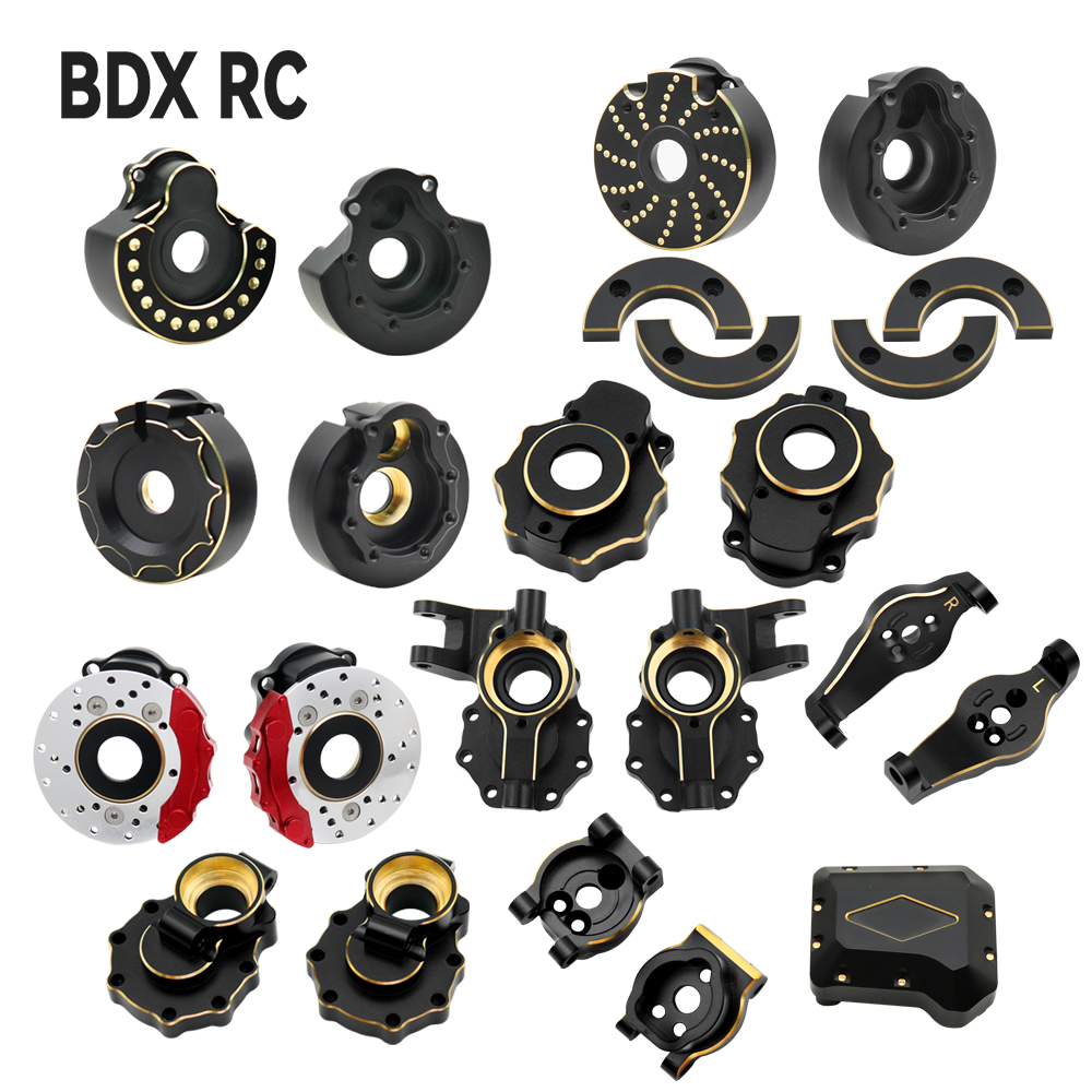 Wheel Hex Adapter - Boîtier d'essieu de portail en laiton