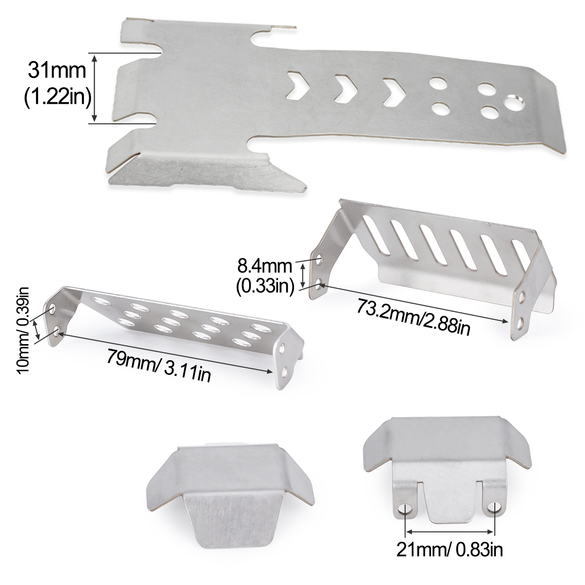 Protection d'essieu en acier i - Rc Hobby Crawler avis et prix