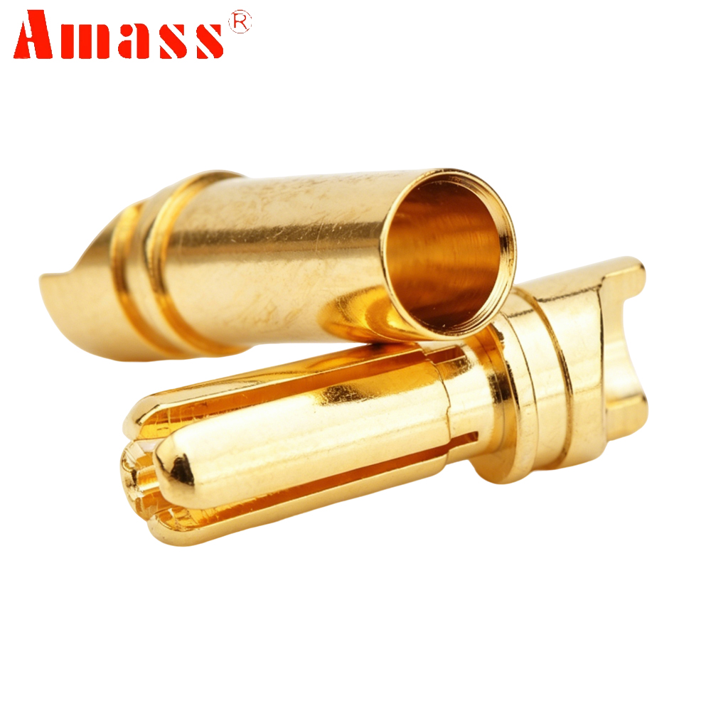Connecteur banane doré Amass 3 - Rc Hobbyking avis et prix