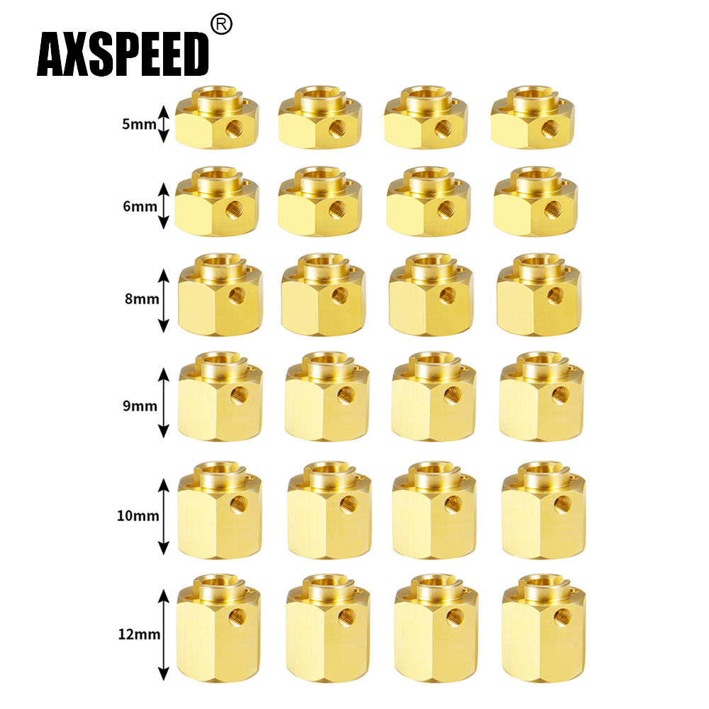 AXSPEED 4 pièces 5/6/8/9/10/12 - Wheel Hex Adapter avis et prix