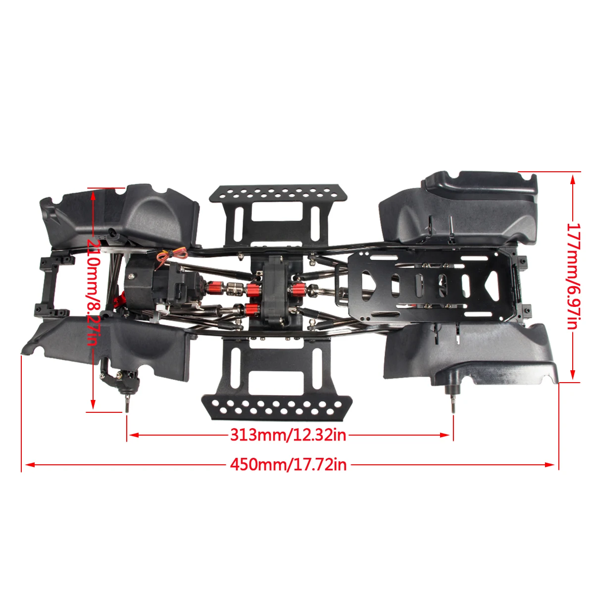 Kit de châssis Inoler avec eng - Body Shell Rc avis et prix