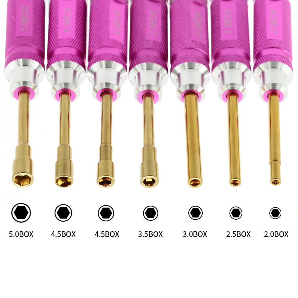 7 pièces écrou hexagonal clé v - Rc Hobbyking avis et prix