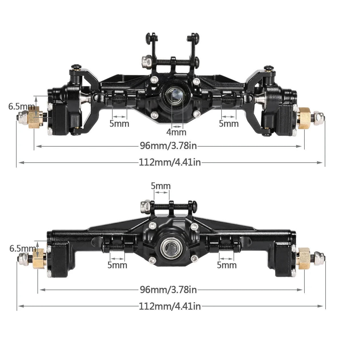 Essieu de portail avant et arr - Rc Hobby Crawler avis et prix