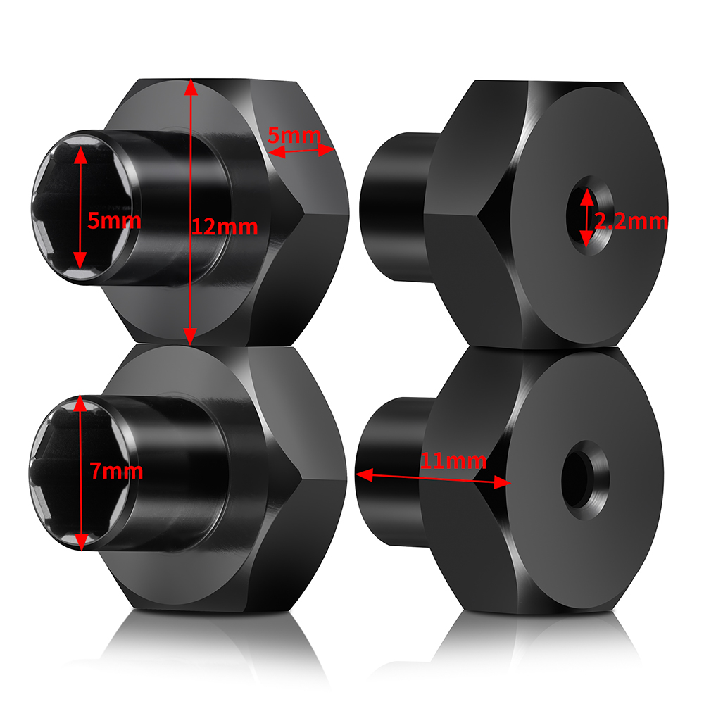 AXSPEED 4 pièces en aluminium  - Wheel Hex Adapter avis et prix