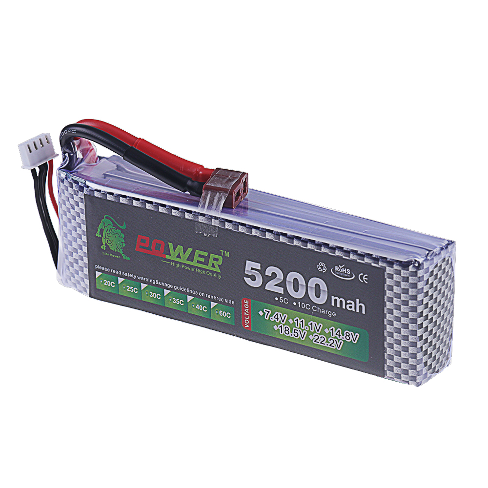 Batterie LiPo 3S 11.1V 5200mAh - Rc Hobbyking avis et prix