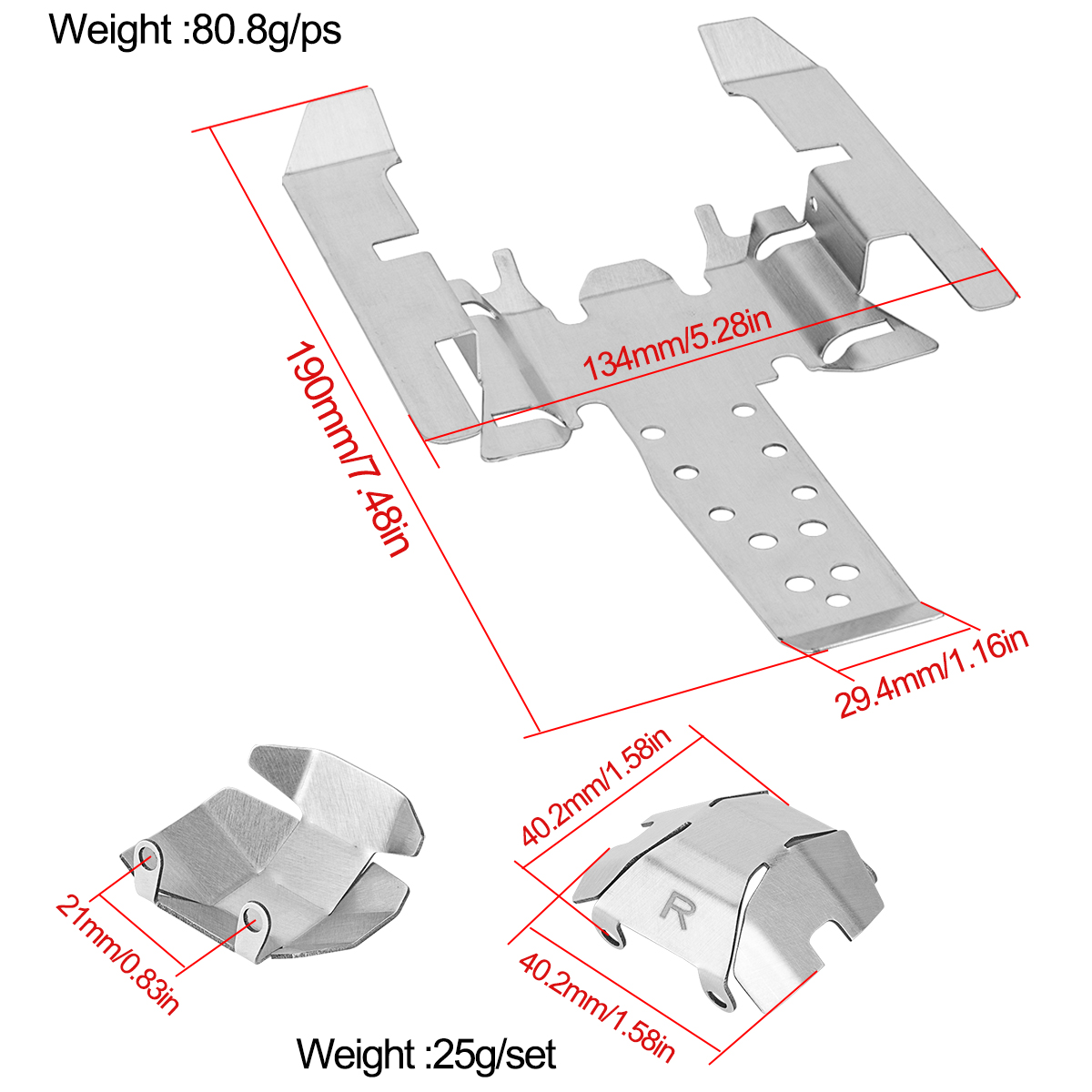 Kit de protection de châssis e - Rc Hobby Crawler avis et prix